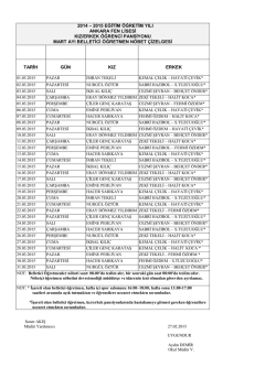 2012 - 2013 eğitim &ouml;ğretim yılı