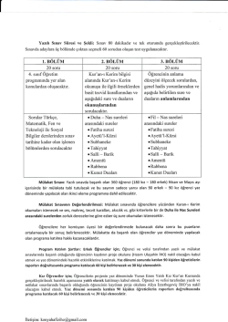 1. BÖLÜM 2. BÖLÜM 3. BÖLÜM