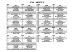 GRUP - J FİKST&Uuml;R