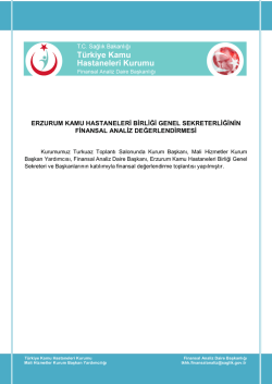 A&ccedil; - T&uuml;rkiye Kamu Hastaneleri Kurumu