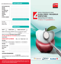 Kayıt Formu İndir - guncelyaklasimlar.com