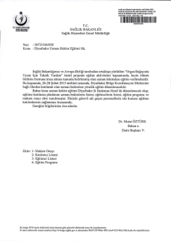 11 IIIIIIIIII III IIIIIIIII liii SALIK BAKANLIcII n&oslash; Saglik Hizmetleri