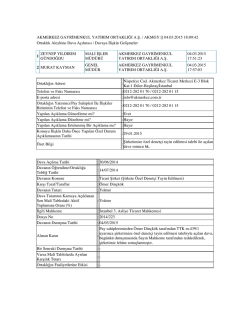 151. Şirketimize özel denetçi tayin edilmesi talebi ile açılan dava