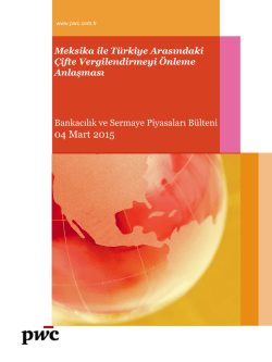 04 Mart 2015 - PwC T&uuml;rkiye