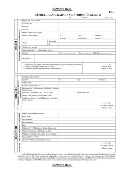 161 Nolu Genelge Ekleri - Ceza İşleri Genel M&uuml;d&uuml;rl&uuml;ğ&uuml;