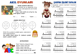 3. sınıf tekrar dergisi 18. sayı &ndash; akıl oyunları