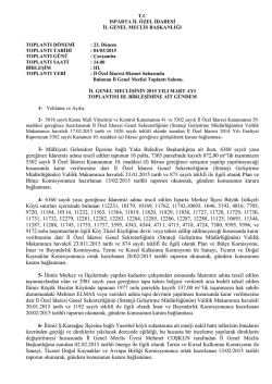 Detayı G&ouml;r - Isparta İl &Ouml;zel İdaresi