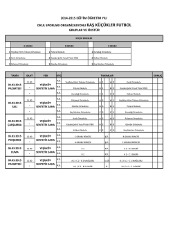 Futbol K&uuml;&ccedil;&uuml;kler