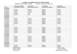 SAMSUN LADİK DEVLET HASTANESİ - samsun ladik il&ccedil;e devlet