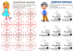 3. sınıf tekrar dergisi 19. sayı – çarpma çarkı