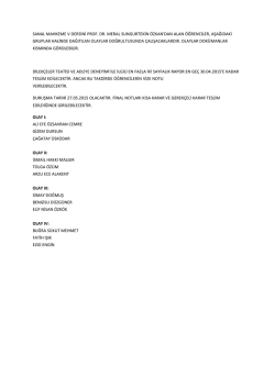 sanal mahkeme v dersi alan &ouml;ğrencilerin dikkatine