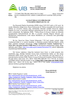 RUSYA FEDERASYONU ADIGE CUMHURİYETİ TANITIM