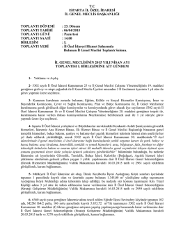 Detayı Gör - Isparta İl Özel İdaresi