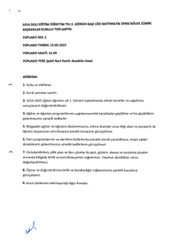 Matematik Z&uuml;mresi