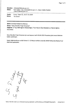 Page 1 of 1 - Salihli İl&ccedil;e Milli Eğitim M&uuml;d&uuml;rl&uuml;ğ&uuml;