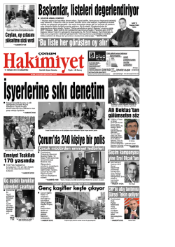 11 nisan.qxd - &Ccedil;orum Hakimiyet Gazetesi