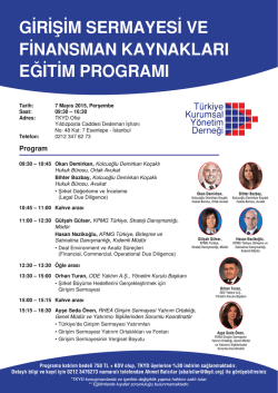 İndir - TKYD - T&uuml;rkiye Kurumsal Y&ouml;netim Derneği