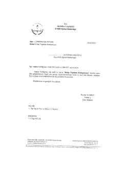 J iı Miıı&icirc; Eğitim M&uuml;d&uuml;rı&uuml;ğ&uuml; Sayı :27092994/300/3975499 14/04/2015