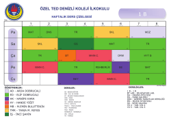 1 - B - TED Denizli Koleji