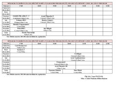 Atat&uuml;rk İlk.veİnk.T. I Yabancı Dil I Mesleki Trigonometri T&uuml;rk Dili I