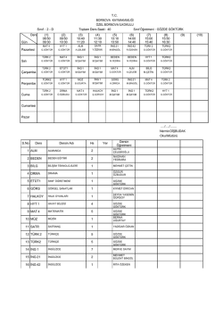 2-D - Bornova Koleji