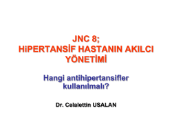 Hangi antihipertansif ila&ccedil;lar kullanılmalı?