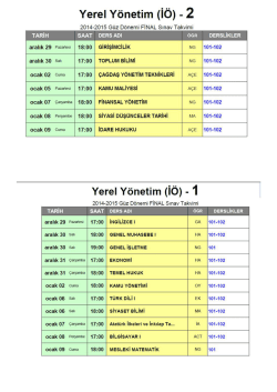 Yerel Yönetim (İÖ)