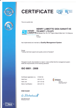 CERTıFıGATE re u[§###