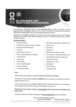 ı-:ge &uuml;niversitesi, M&uuml;hendislik Fak&uuml;ıtesi, reıeiıı M&uuml;hendisliği B&ouml;l&uuml;m&uuml;