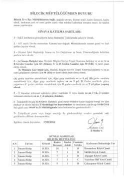 &Ouml;rg&uuml;n &Ouml;ğretim &ndash; Konuşma Sınavı