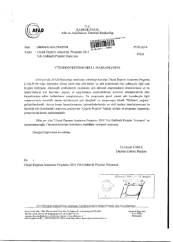 1) Referans : - Mikrobiyoloji Referans Laboratuvarları Daire Başkanlığı