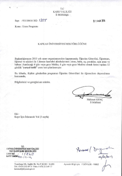 Tavsiye Listesi