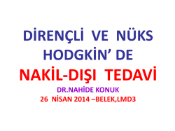 Prof.Dr. Nesrin EMEKLİ Do&ccedil;.Dr. T&uuml;rkan YİĞİTBAŞI Yrd.Do&ccedil;.Dr