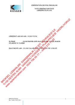 EK4 - Uludağ &Uuml;niversitesi Tıp Fak&uuml;ltesi