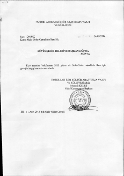 1 istanbul`da 03/04/2015 de yapılacak mesleki deneyim kazanma