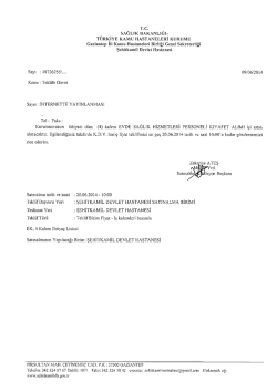 Piyasa Araştırması - Mardin Artuklu &Uuml;niversitesi