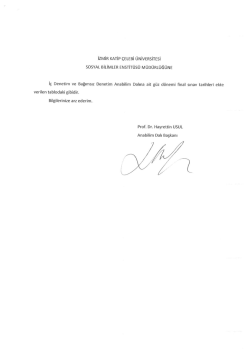 Teklife Davet - Uşak İl Sağlık Müdürlüğü