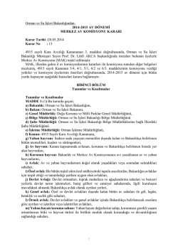 Sözleşmeli Zabıt Katipliği Nihai Başarı Listesi