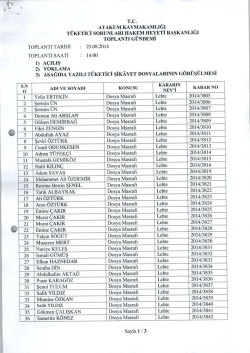 25.08.2014 tarihli g&uuml;ndem