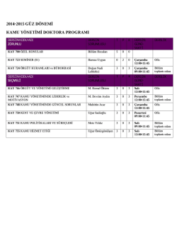 Y&uuml;kle - Kamu Y&ouml;netimi