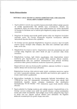 MOTORLU ARA&Ccedil; sieoRTALARııvnA asuman PAR&Ccedil;A BELGELEME