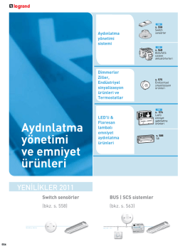 Legrand 2011-2012 Genel Katalog Sayfa 554