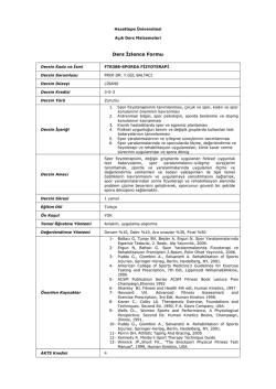 pdf - Hacettepe &Uuml;niversitesi A&ccedil;ık Ders Malzemeleri