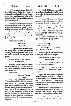 TBMM B : 90 İlgi (b) - T&uuml;rkiye B&uuml;y&uuml;k Millet Meclisi