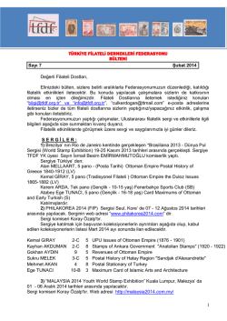 Şubat 2014 - tfdf.org.tr