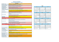 Akademik Takvim - Bülent Ecevit Üniversitesi