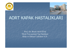 aort kapak hastalıkları