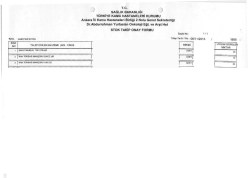 sAĞLıK BAKANLıĞı - T&Uuml;RKİYE KAMU HASTANELERİ KURUMU