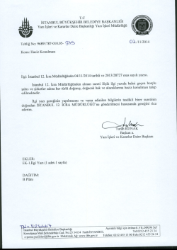 Tebliğ No-379 - İstanbul B&uuml;y&uuml;kşehir Belediyesi