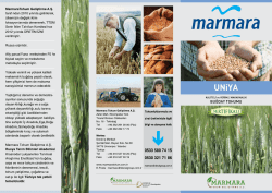 Marmara Tohum Geliştirme A.Ş.